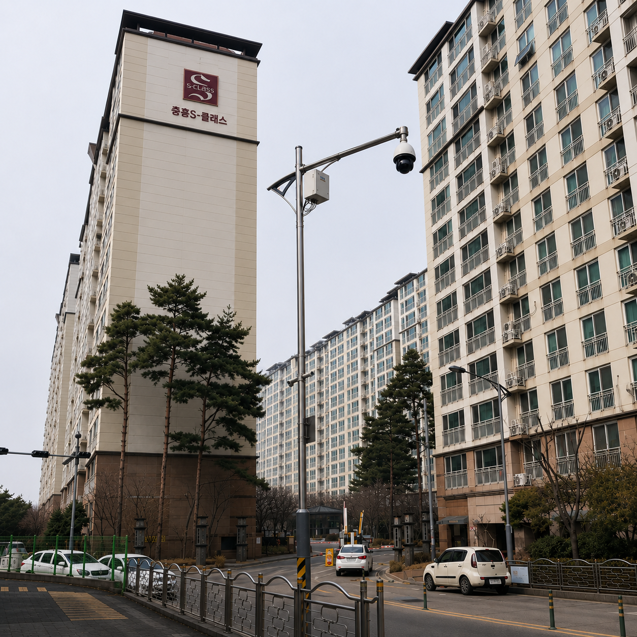 중흥S클래스 CCTV 증설공사