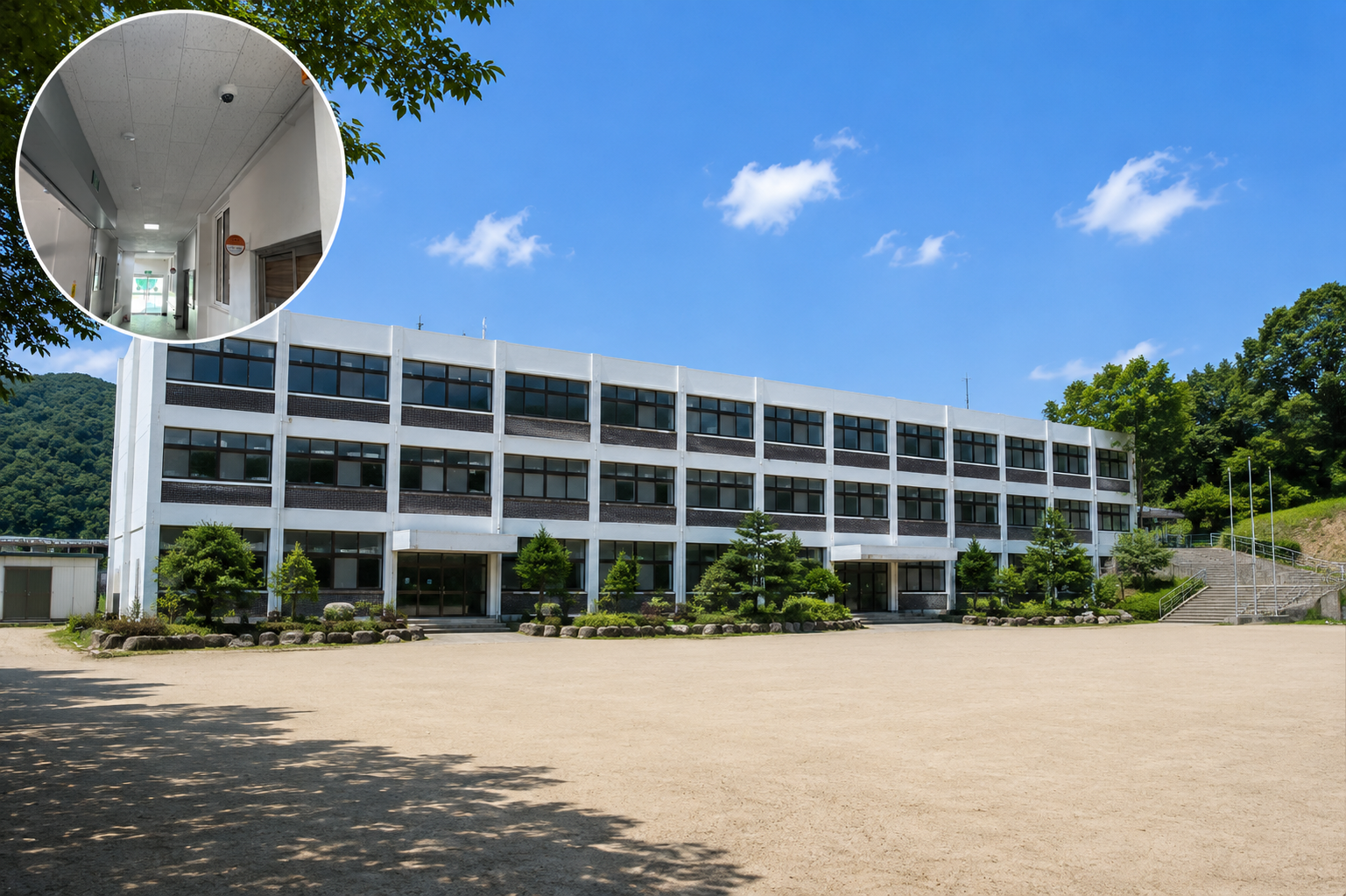 신명중학교 CCTV 교체설치