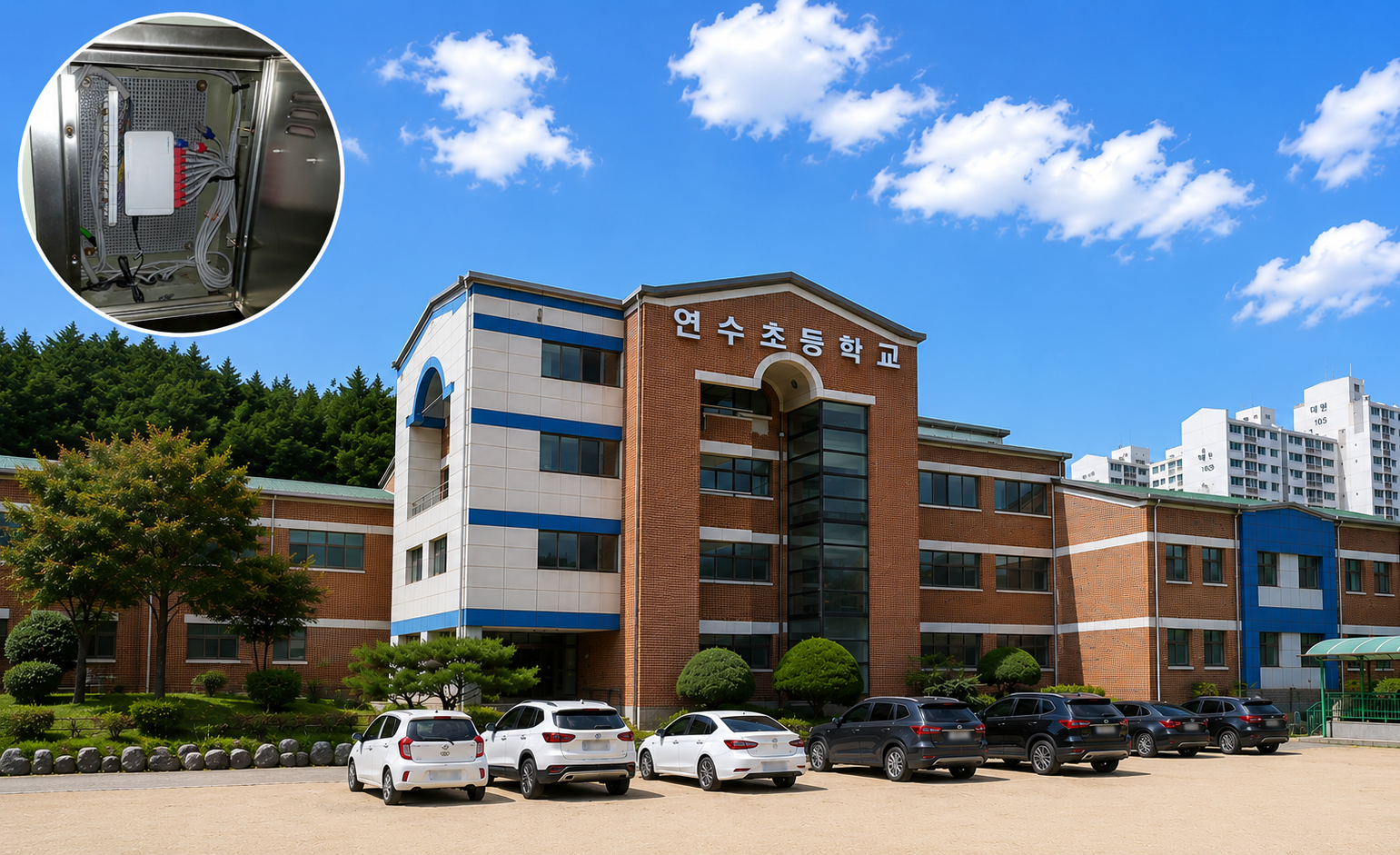 연수초 다목적교실 및 급식소 신축 통신공사