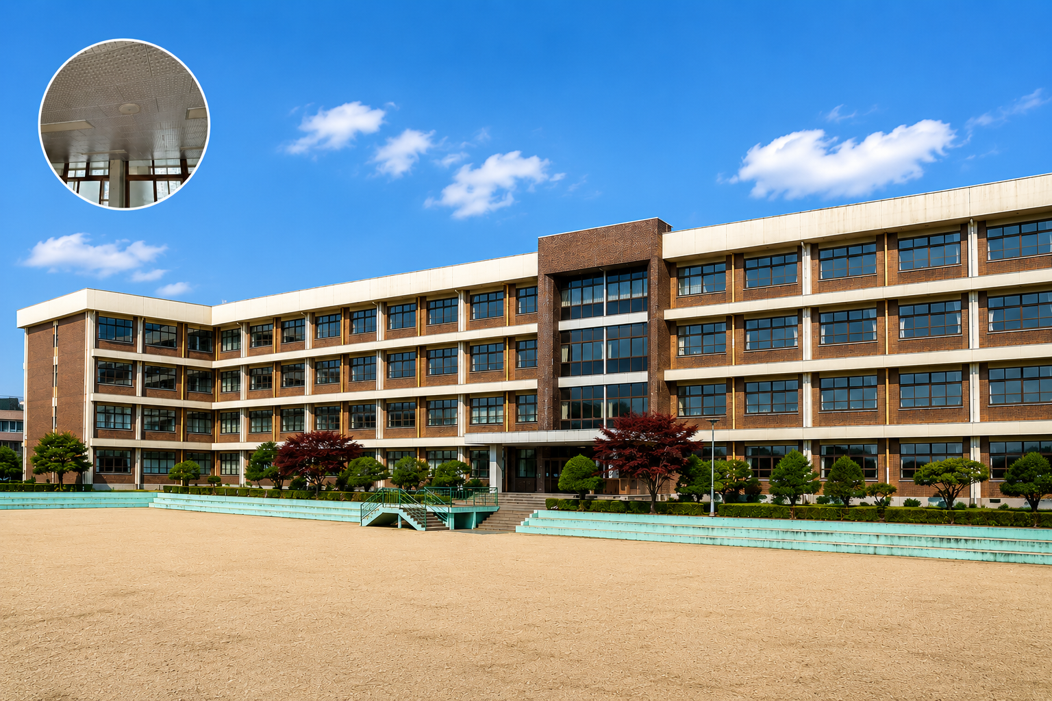 충주중앙초등학교 천장교체 및 기타 통신공사